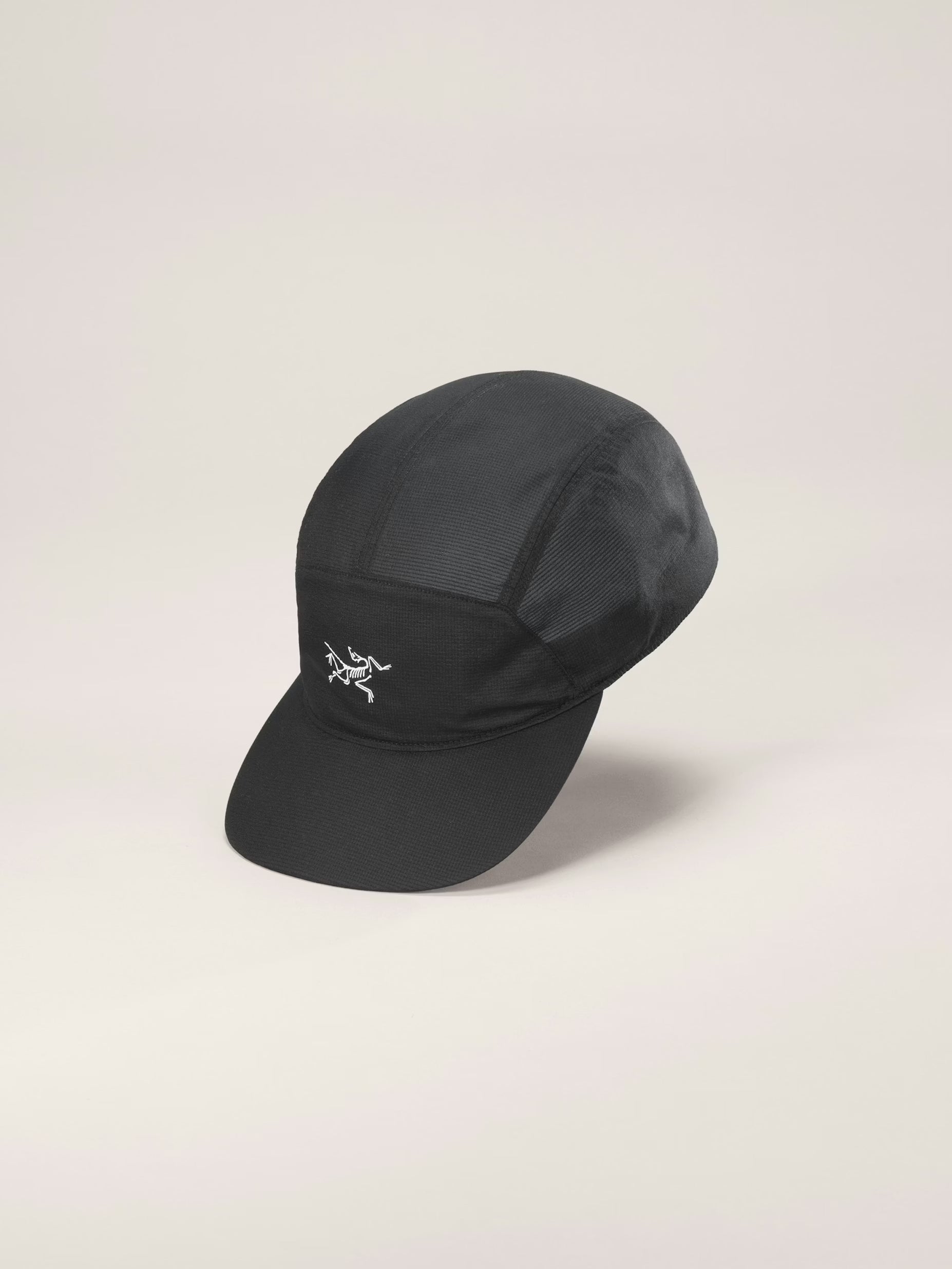 Aerios 5 Panel Cap Black