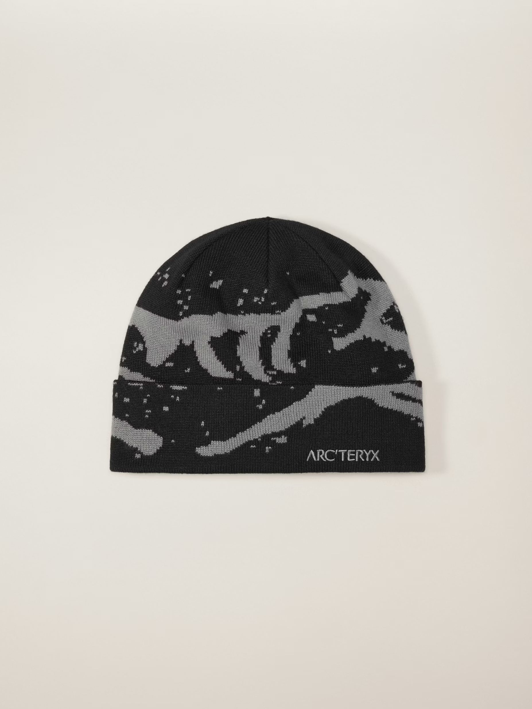 Grotto Toque Black and Grey