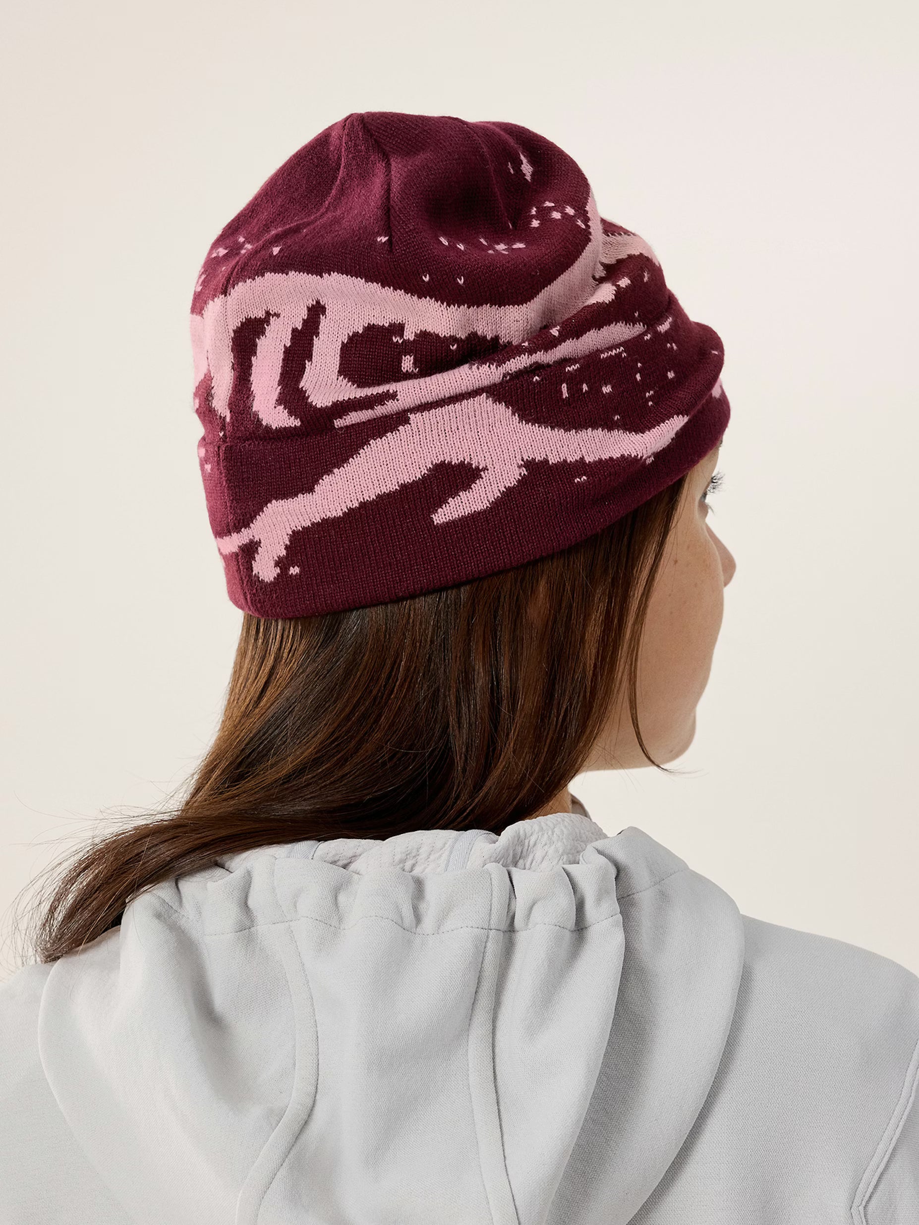 Grotto Toque Dark Red