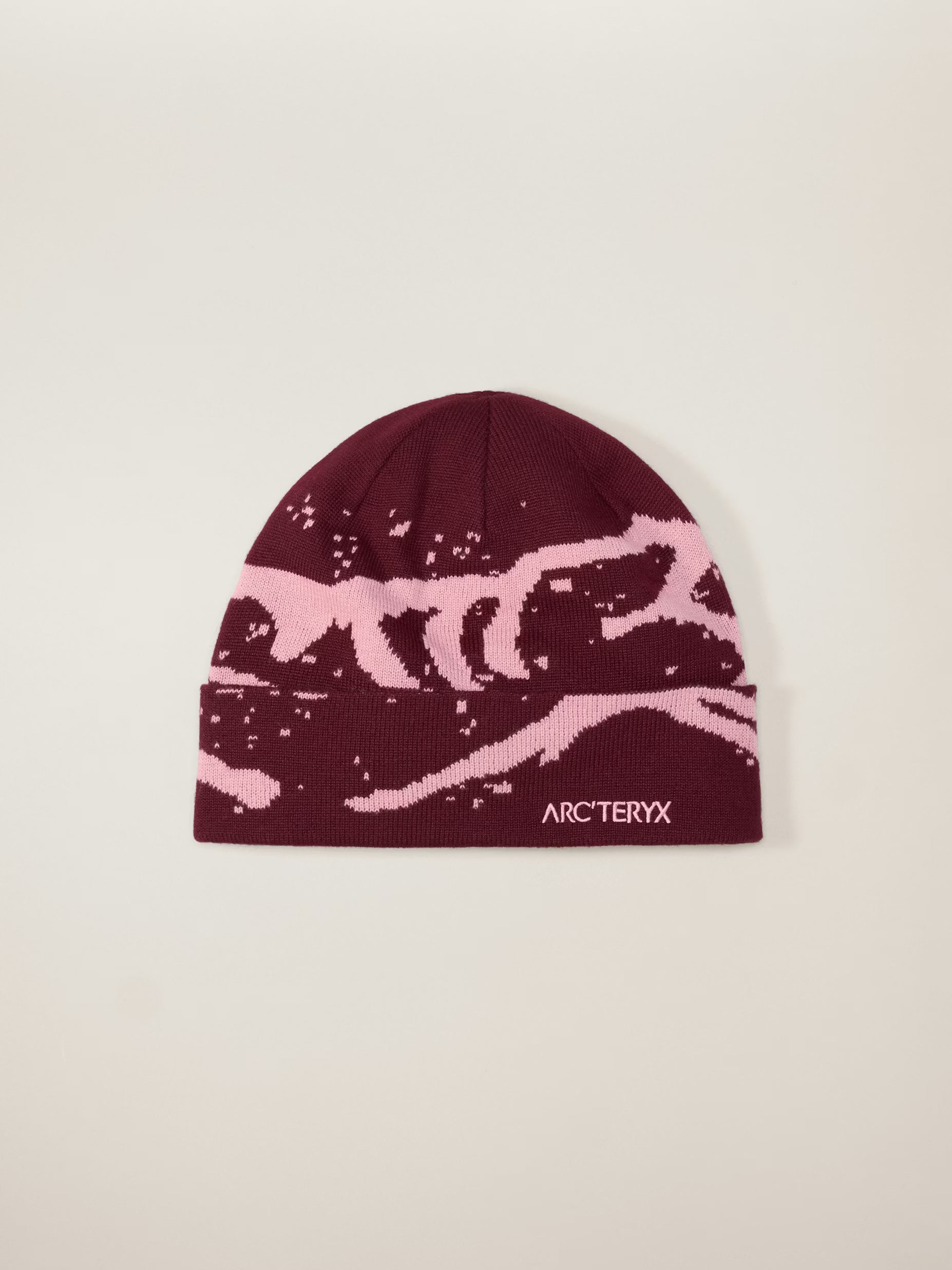 Grotto Toque Dark Red
