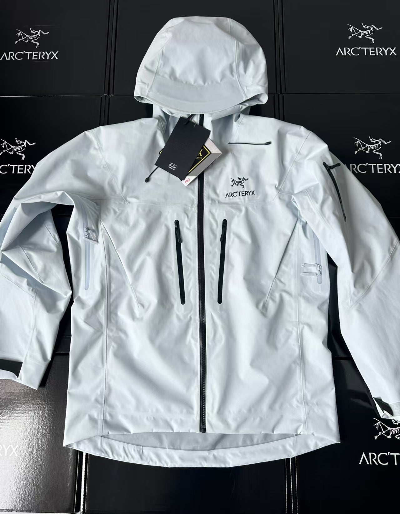 Alpha SV White Men's Shell Jacket image 1